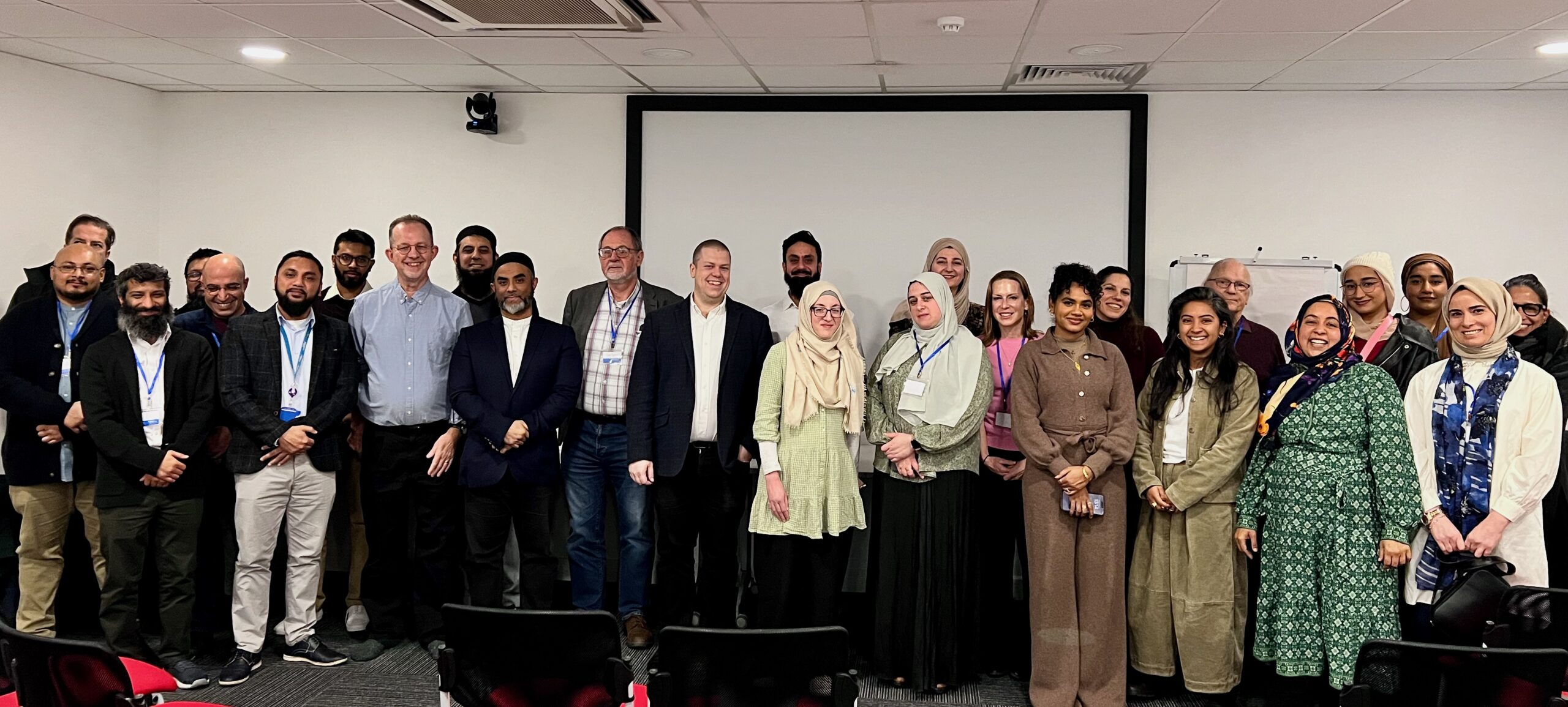 Attendees of the Digital British Islam conference